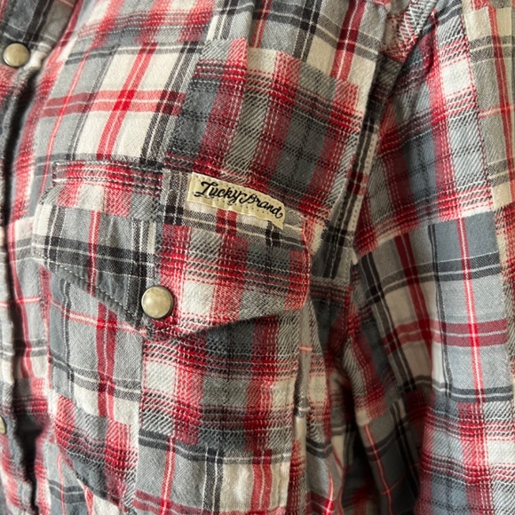 Lucky Brand Flannel - Picture 3 of 4